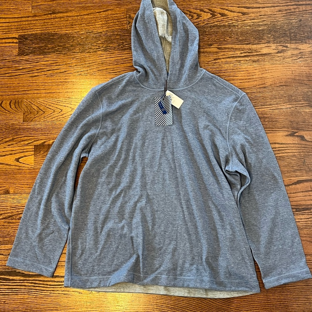 Wilkens Bros. Reversible Lightweight Hoodie Blue XXL